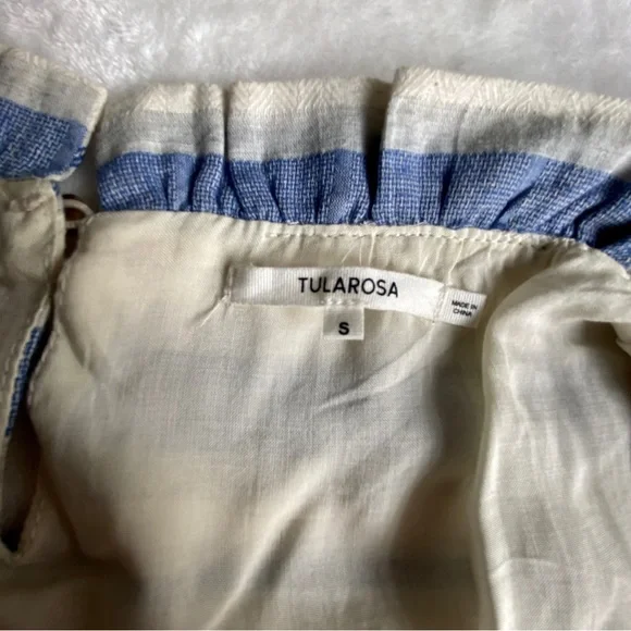 Tularosa Blue and White Striped Mini Dress - Picture 7 of 7